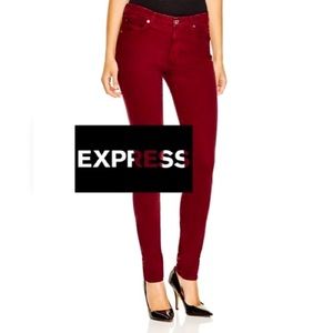 Red EXPRESS Skinny Jeans